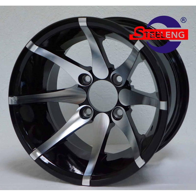 12 Kraken Machined/Black Wheel  Aluminum Alloy – WH1212