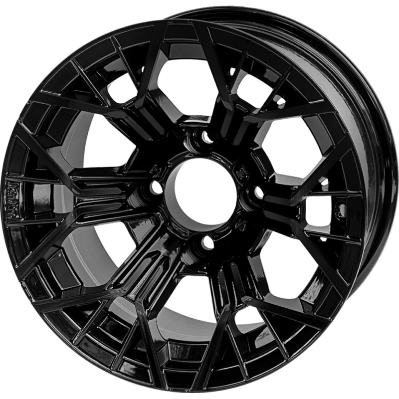 12 ” Mantis Glossy Black Wheel – Aluminum Alloy – WH1268