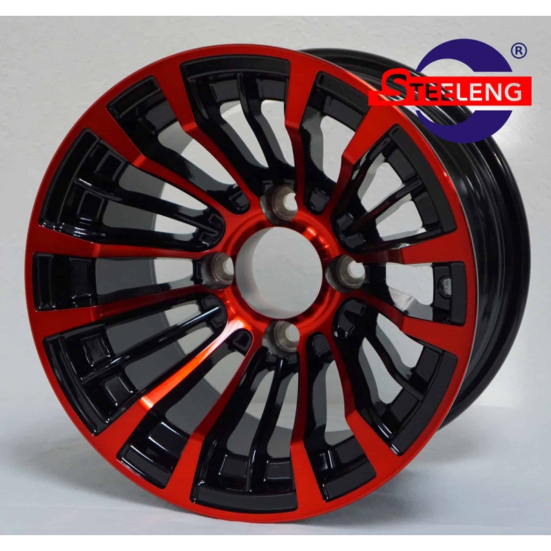 12 Matador Red/Black Wheel  Aluminum Alloy – WH1220