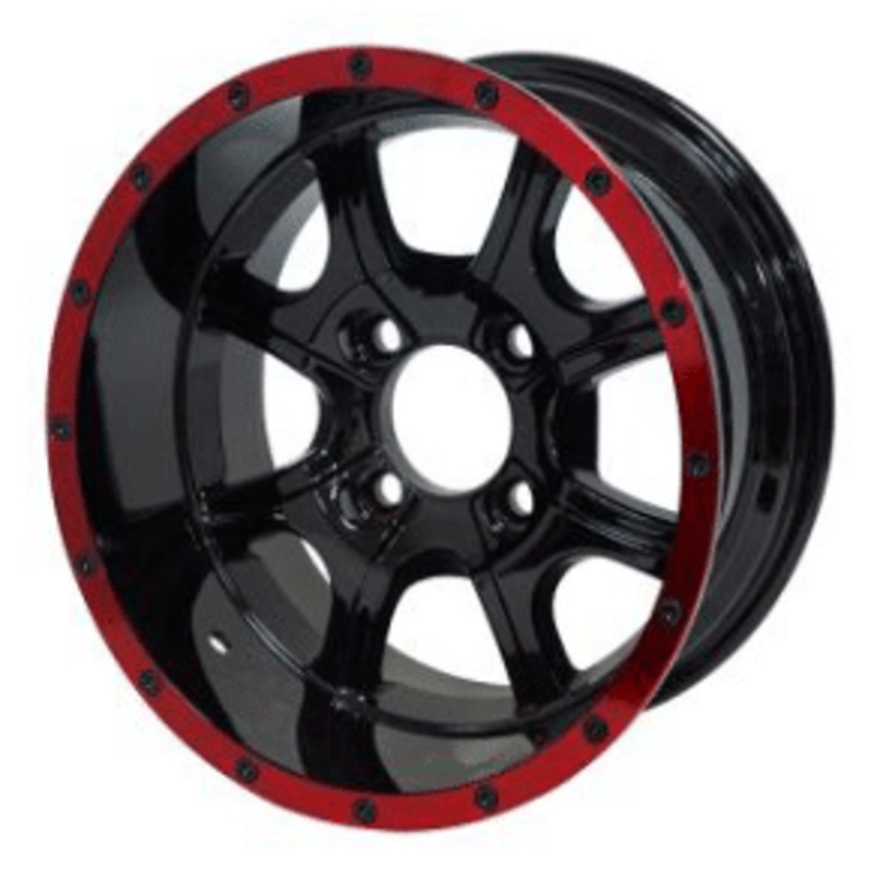 12 Night Stalker Red/Black Wheel  Aluminum Alloy – WH1223