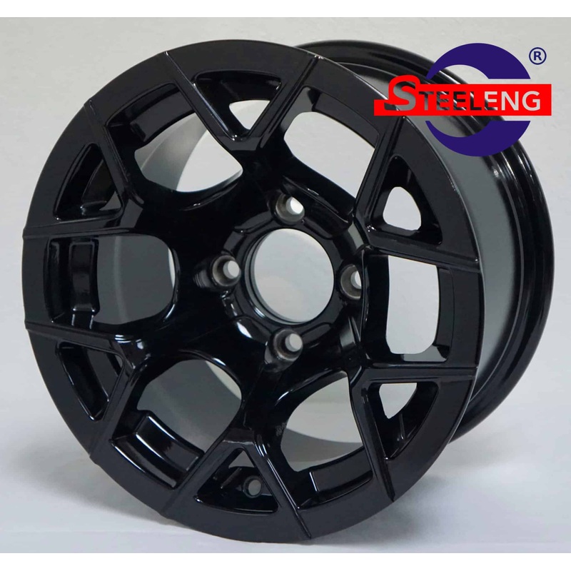 12 Rally Glossy Black Wheel  Aluminum Alloy – WH1227