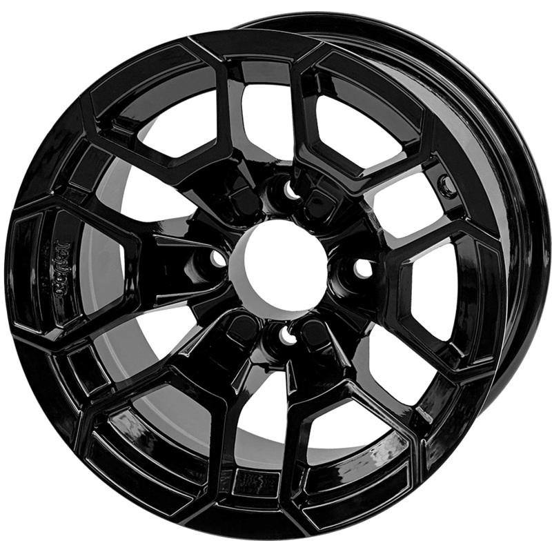 12 ” Talon Glossy Black Wheel – Aluminum Alloy – WH1272