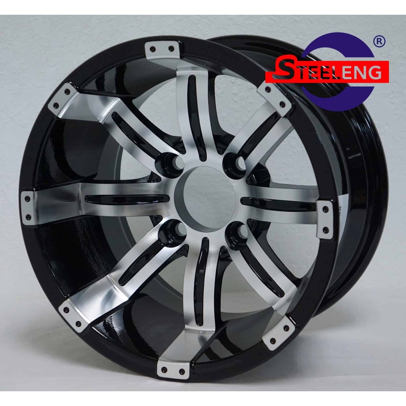 12 Tempest Machined/Black Wheel  Aluminum Alloy – WH1234