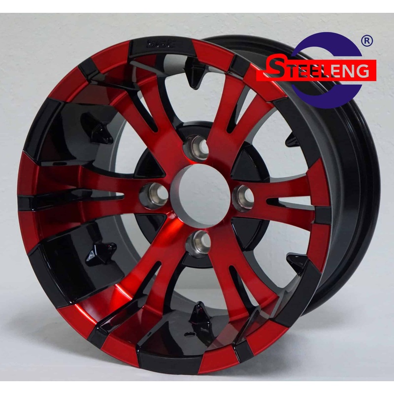 12 Vampire Red/Black Wheel  Aluminum Alloy – WH1248