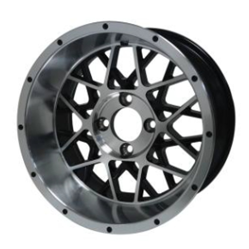 12″ Venom Machined / Black Wheel – WH1249