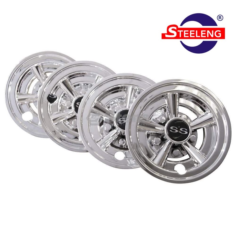 8 Wheel Covers Chrome finish SS design (SET OF 4) – WC0801
