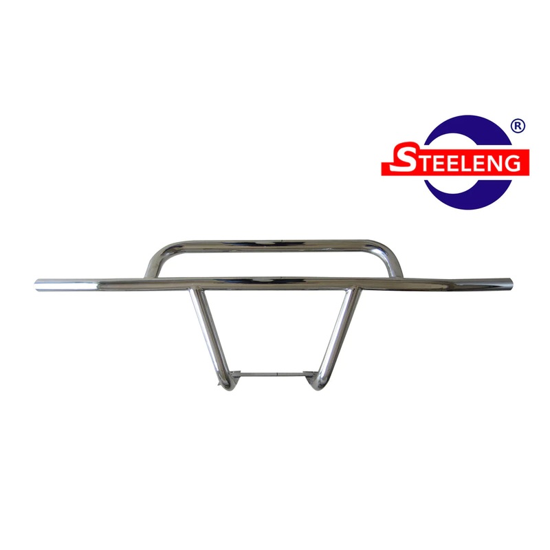 SGC Polished Stainless Steel Brush Guard for Club Car Precedent (2004-up) Golf Cart