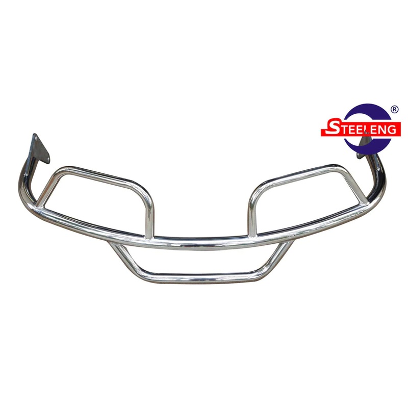 SGC Polished Stainless Steel Brush Guard for EZGO TXT/FREEDOM/VALOR (2014-up) Golf Cart
