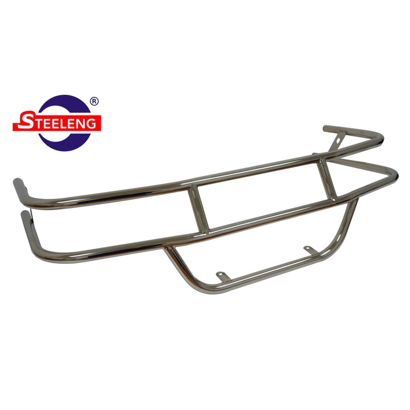 SGC Polished Stainless Steel Brush Guard for EZGO TXT/PDS (1996-2013) Golf Cart