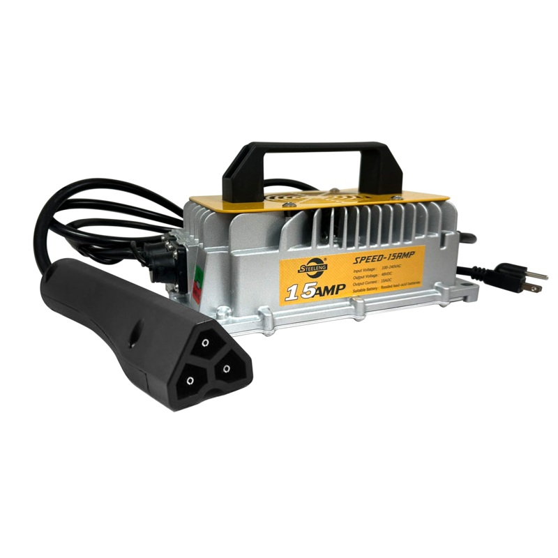 STEELENG 48V Charger EZGO TXT and RXV 15AMP