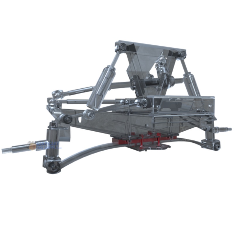 1 Low Pro Leveling Lift Kit for Club Car DS – LKDS04