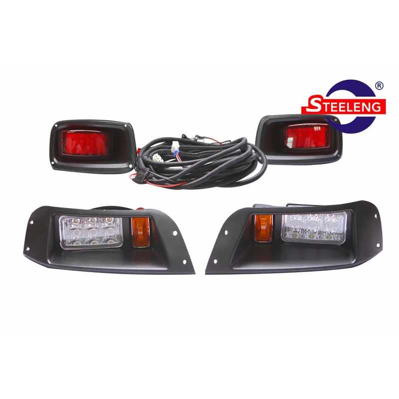 EZGO TXT 1996-2013 Golf Cart Adjustable LED Headlights / Taillights – LITX01