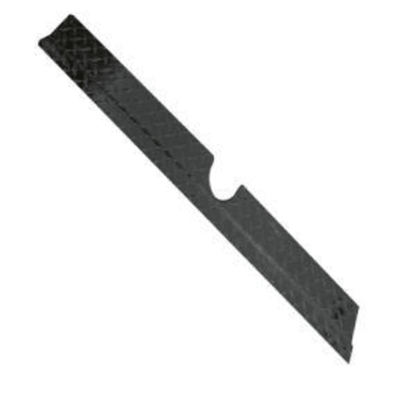 Kick Plate Black Powder Coated Aluminum Diamond Plate for Club Car Precedent (2004-up) – KPPR02