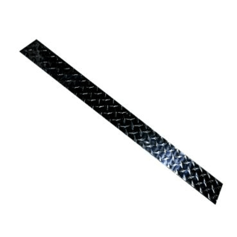 Kick Plate Black Powder Coated Aluminum Diamond Plate for EZGO TXT – KPTX02