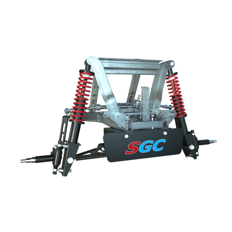 Lift Kit  6 Heavy Duty Built-In Coil-Over Shocks Single A-Arm kit for Yamaha G29 (Drive) Electric or Gas – LKYM08