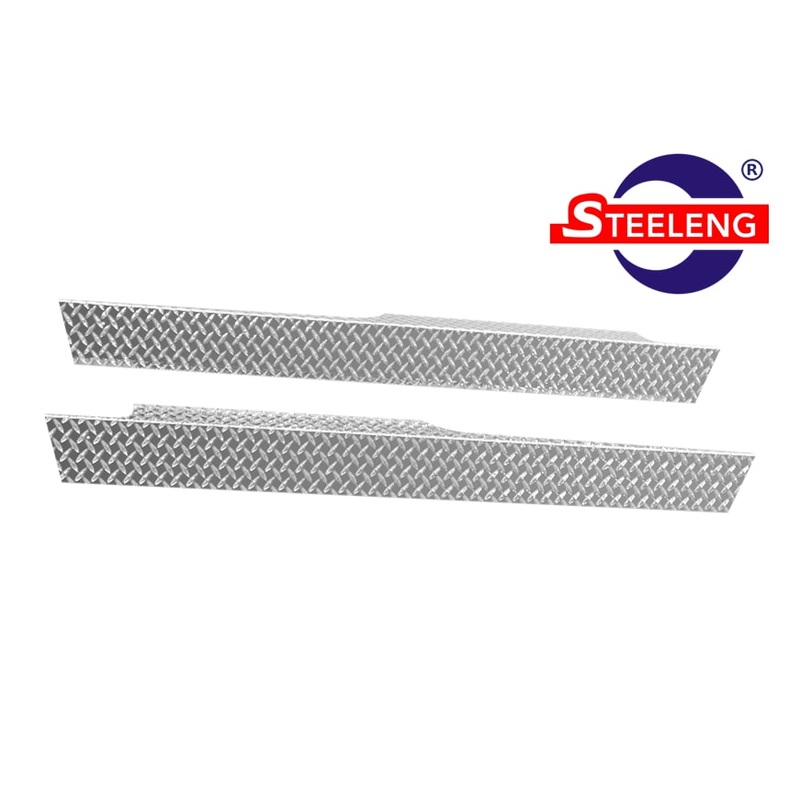Rocker Panels Polished Aluminum Diamond Plate for EZGO RXV (2006-up) (set of 2) – RPRX02