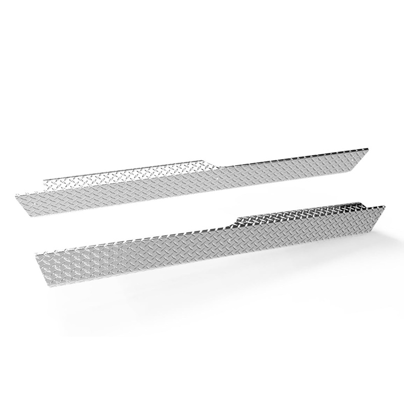 Rocker Panels Polished Aluminum Diamond Plate for Yamaha G29 (Drive) (set of 2) – RPYM01