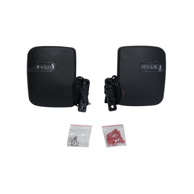 Universal Side Mirrors with LED Turn Signals (pair) – MR0002