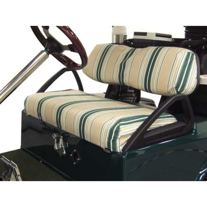 Club Car DS Navy/Natural Classic Seat Cover 82-99