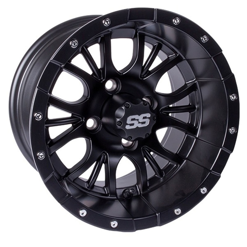 14×7 Matte Black Diesel Wheel