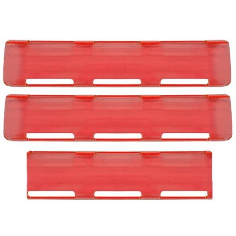 24″ Red Single Row LED Light Bar Cover Pack