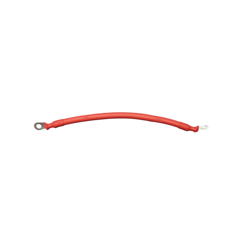 Big Battery 4AWG Red Cable with 11 inches Ring to Ring Terminal