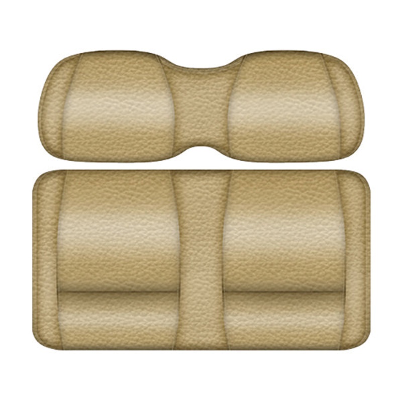 DoubleTake Veranda Seat Pod Cushion Set, E-Z-Go TXT 96+, Sand/Sand