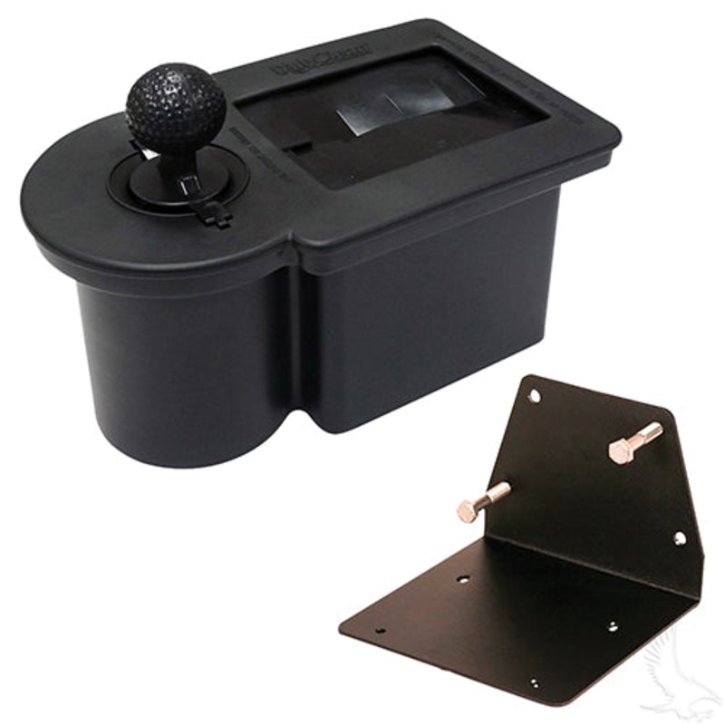 Golf Cart Ball Washer Black -with Bracket for Yamaha Drive2 -Drive