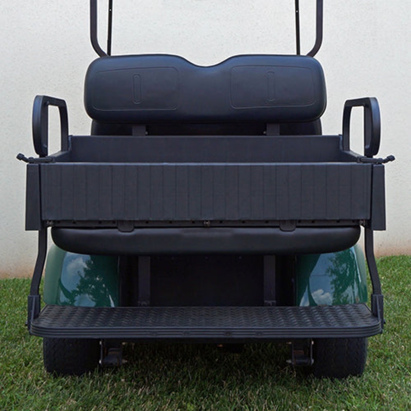RHOX Golf Cart Rhino Seat Box Kit E-Z-GO TXT 96+ Black