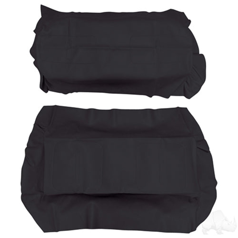 RHOX Golf Cart SS Cover Set – Black – E-Z-GO TXT 96+ Black