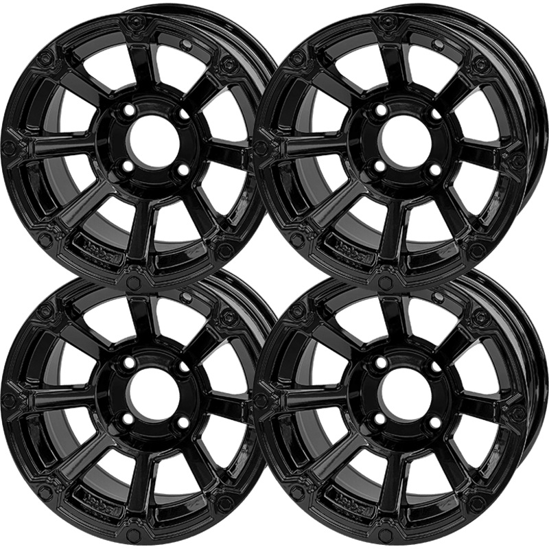 SGC 12 ” Cyclops Glossy Black Wheel – Aluminum Alloy (SET OF 4)