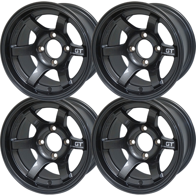 SGC 12 GT Machined/Gunmetal Wheel  Aluminum Alloy (SET OF 4)
