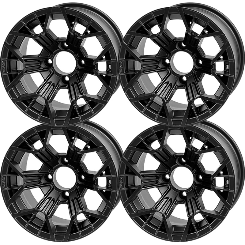 SGC 12 ” Mantis Matte Black Wheel – Aluminum Alloy (SET OF 4)