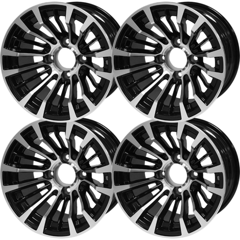 SGC 12 Matador Machined/Black Wheel  Aluminum Alloy (SET OF 4)