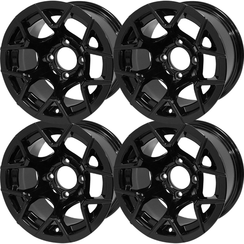 SGC 12 Rally Glossy Black Wheel  Aluminum Alloy (SET OF 4)