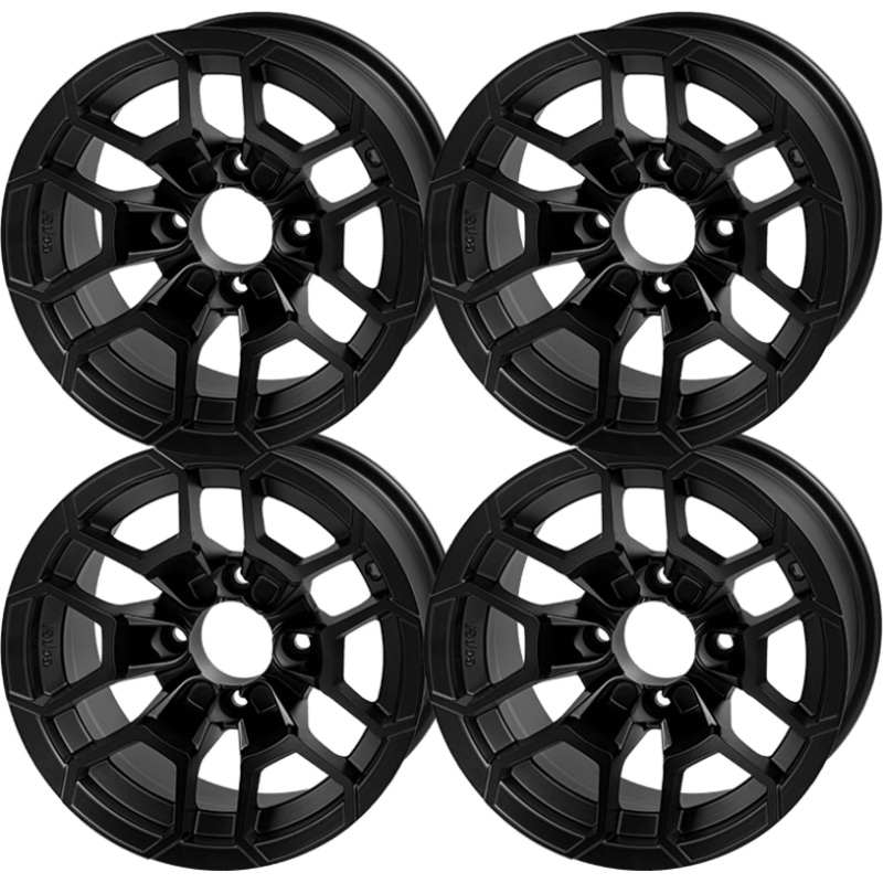 SGC 12 ” Talon Matte Black Wheel – Aluminum Alloy (SET OF 4)