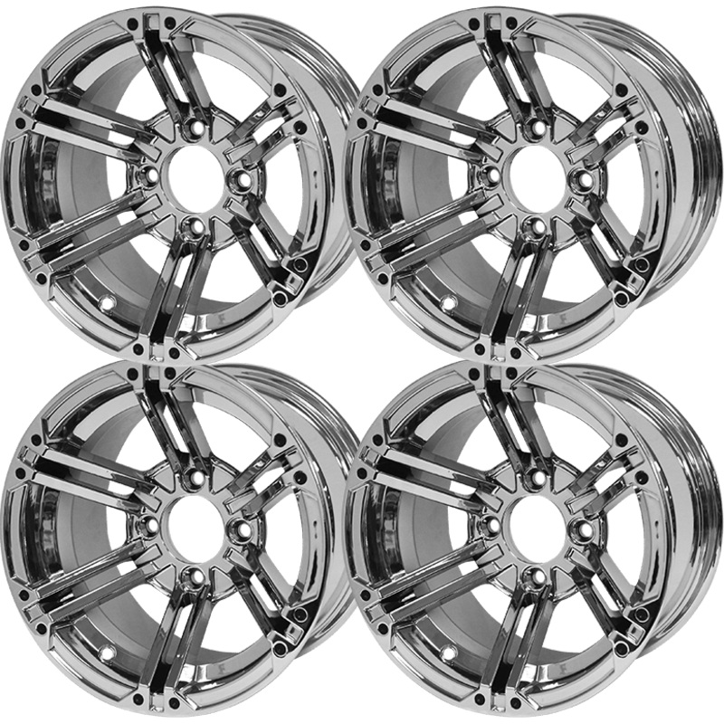 SGC 12 Terminator Chrome Wheel  Aluminum Alloy (SET OF 4)