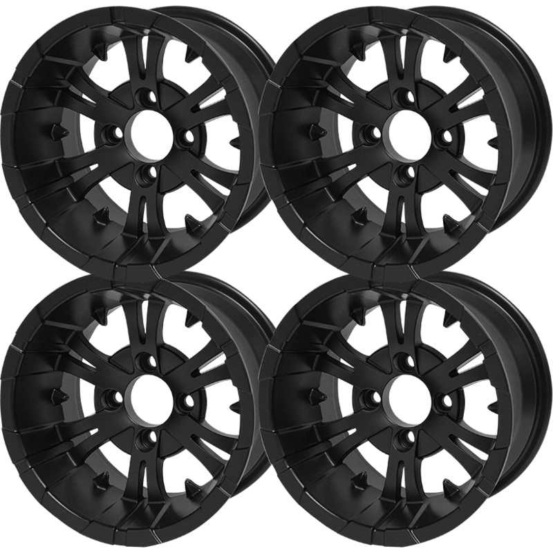 SGC 12 Vampire Matte Black Wheel  Aluminum Alloy (SET OF 4)