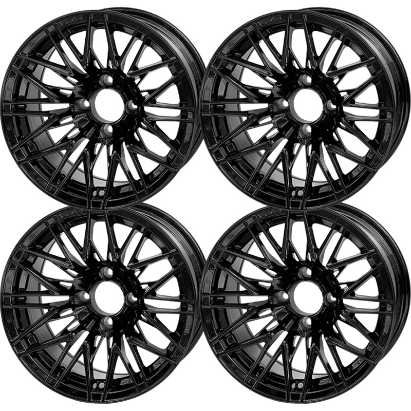 SGC 14 Hornet Glossy Black Wheel  Aluminum Alloy (SET OF 4)