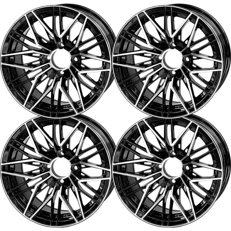 SGC 14 Hornet Machined/Black Wheel  Aluminum Alloy (SET OF 4)