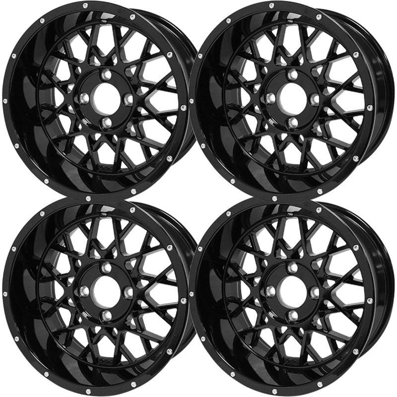 SGC 14 Venom Glossy Black Wheel  Aluminum Alloy (SET OF 4)