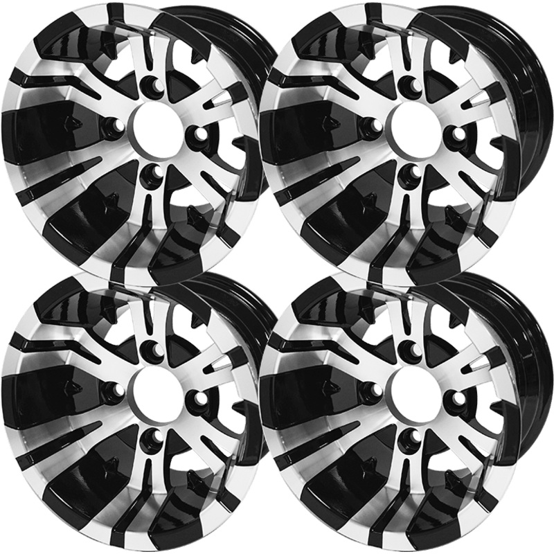 SGC 10 Vampire Machined/Black Wheel  Aluminum Alloy (SET OF 4)