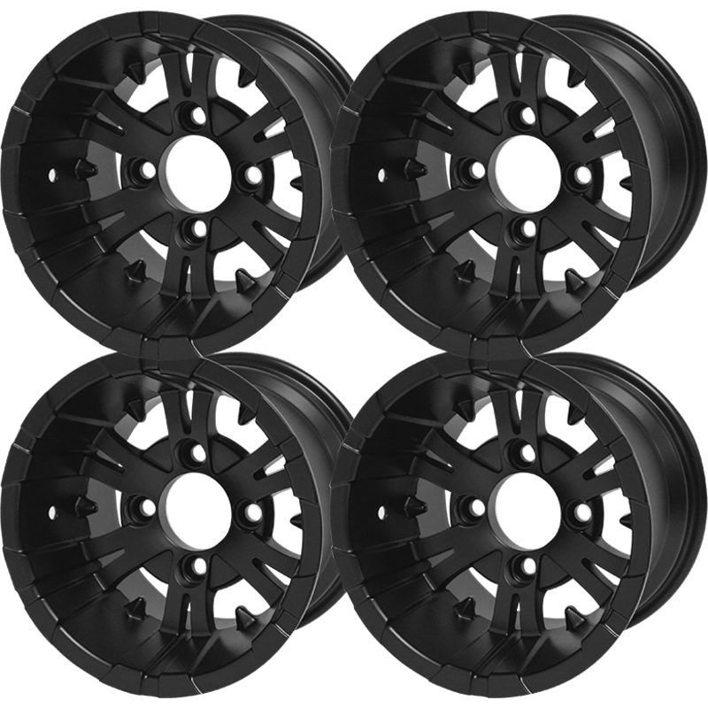 SGC 10 Vampire Matte Black Wheel  Aluminum Alloy (SET OF 4)