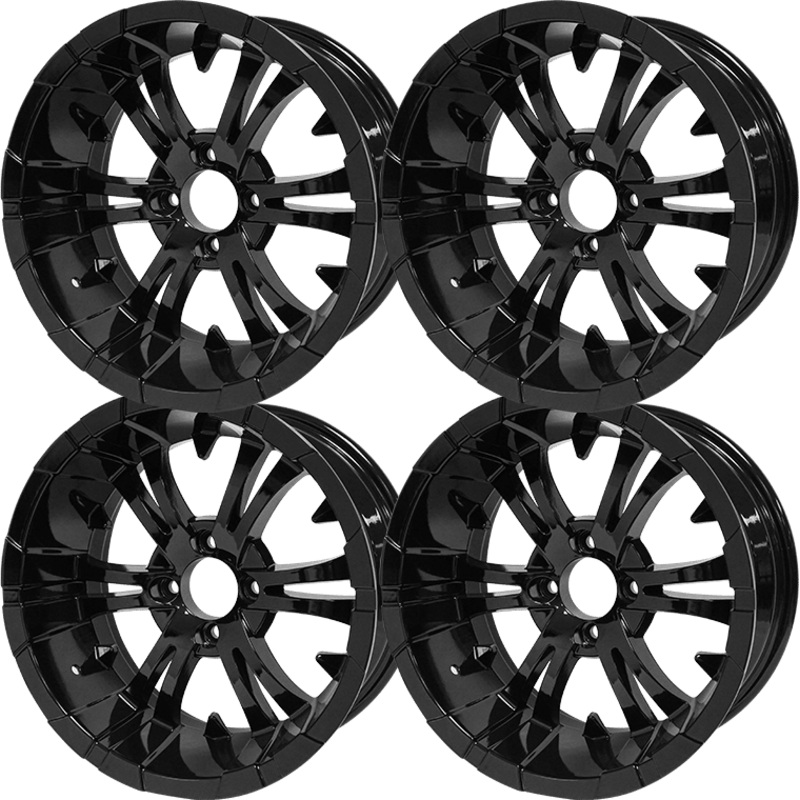 SGC 15 Vampire Glossy Black Wheel  Aluminum Alloy (SET OF 4)