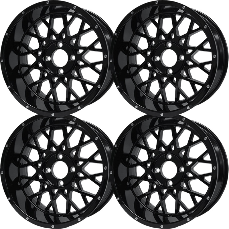 SGC 15 Venom Glossy Black Wheel  Aluminum Alloy (SET OF 4)