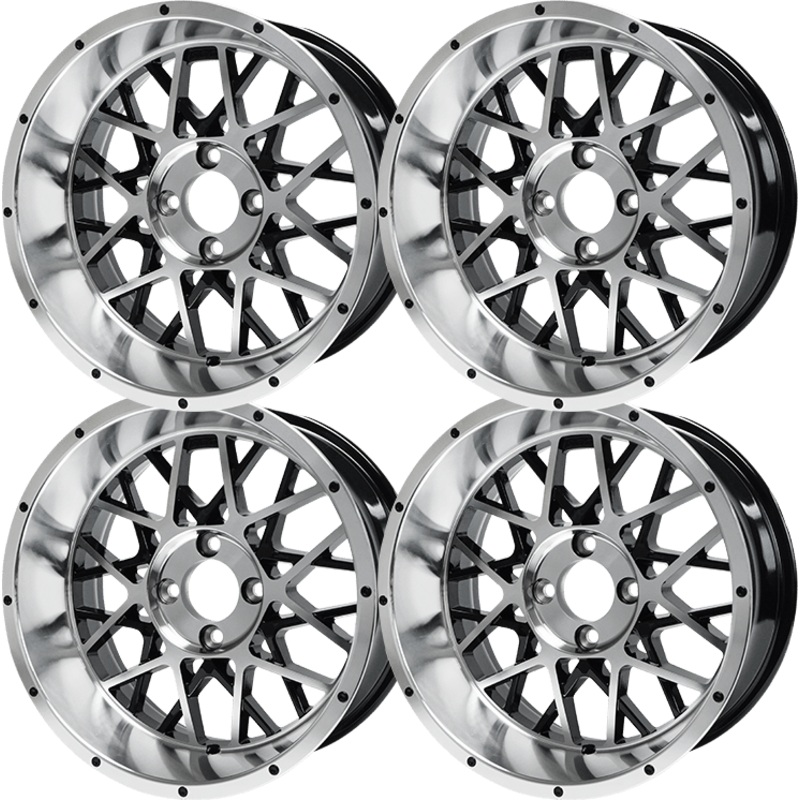 SGC 15 Venom Machined/Black Wheel  Aluminum Alloy (SET OF 4)