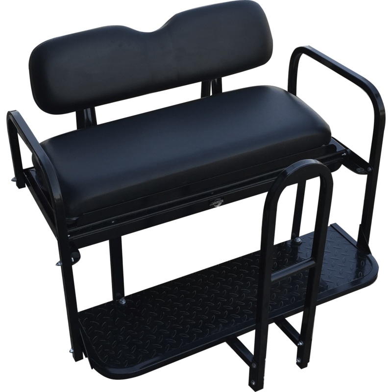 STEELENG Rear Flip Seat  Yamaha Drive (G29) / Black Cushion Set