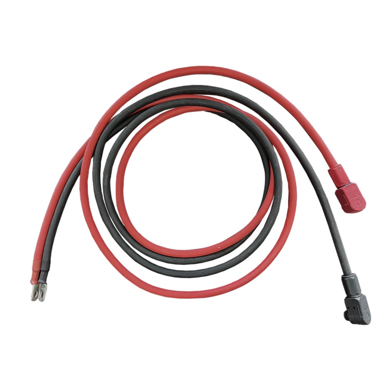 Epoch 4AWG 12 ft – Pluggable Battery Connector w/ 5/16″ lugs (Rack Batteries)