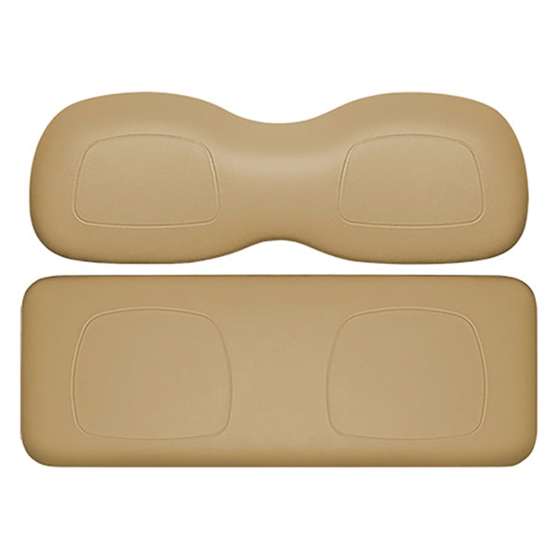 DoubleTake Classic Rear Cushion Set, E-Z-Go TXT 96+, Tan