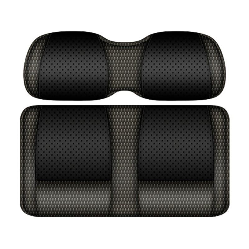 DoubleTake Clubhouse Front Cushion Set, Club Car Precedent 04+, Black/Graphite